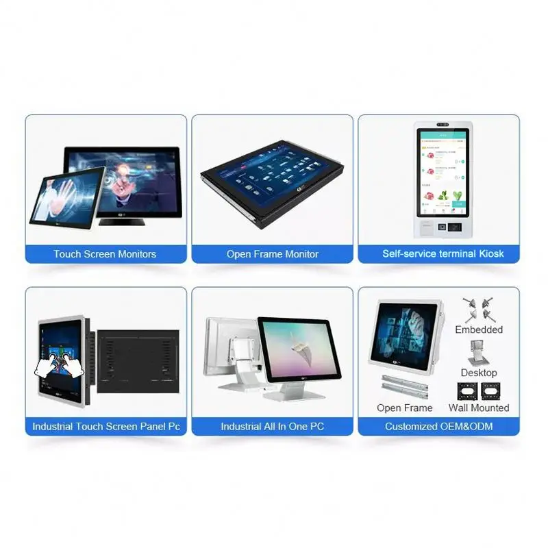 Oem индивидуальный умный сенсорный экран 15 6 дюймов сканер qr-кода киоск печать билетов самообслуживание заказ
