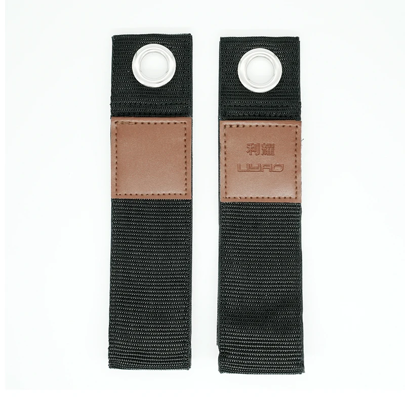 Heavy-Duty Adjustable Velcroes Storage Straps with Grommets Versatile Hook and Loop Wire Weight Holders for Garage Organization