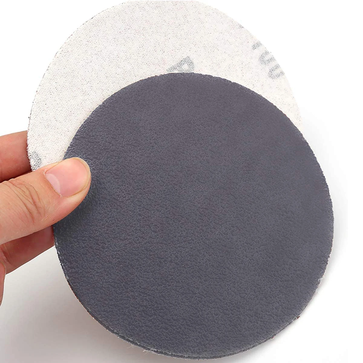 5 Inch Wet Dry Sanding Disc Silicon Carbide Hook and Loop Sandpaper Orbital Sander Paper for Automotive Metal Sanding Polishing