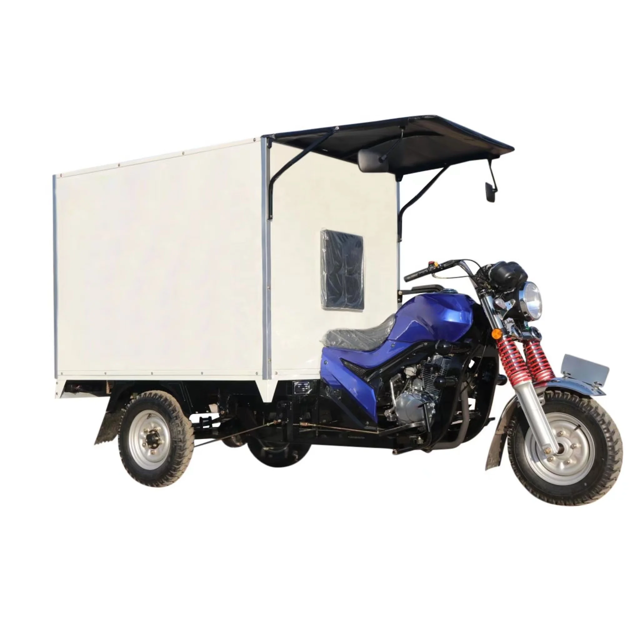 High performance gasoline express delivery vehicles three wheel adult low price trike motorcycle cargo tricycle