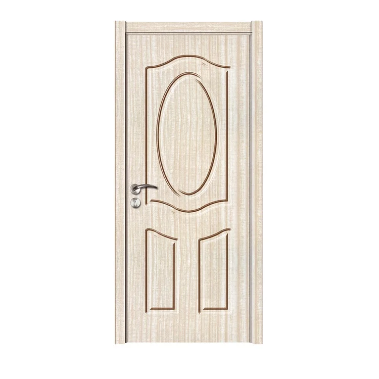 
2020 New China good quality low price interior decoration wooden flush door 3.7/4/4.5cm thickness inner pvc doors 