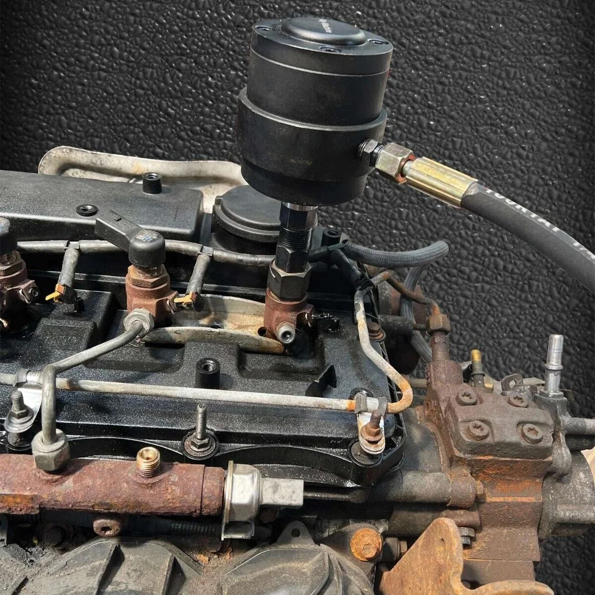 23 Pcs Pneumatic Injector Puller Removal Tools Air Vibration Injector Removal Tool Diesel Injector Puller Kit Extractor