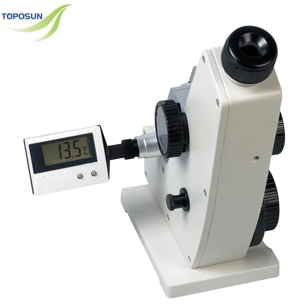 TPS-WYAZT Touch Screen Automatic Thermostatic Abbe Refractometer with Built-in Flow Cell, Brix Refractometer