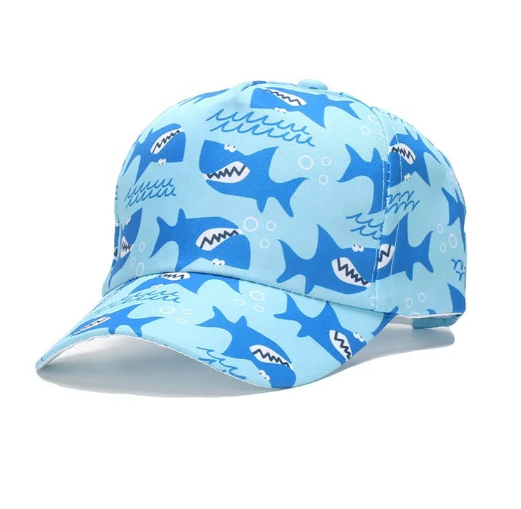 Sports Running Cap Trucker Hat Boys 100% Polyester Adults Summer Caps Female Headwear Rainbow Print Shark Truck Fruits Novelty