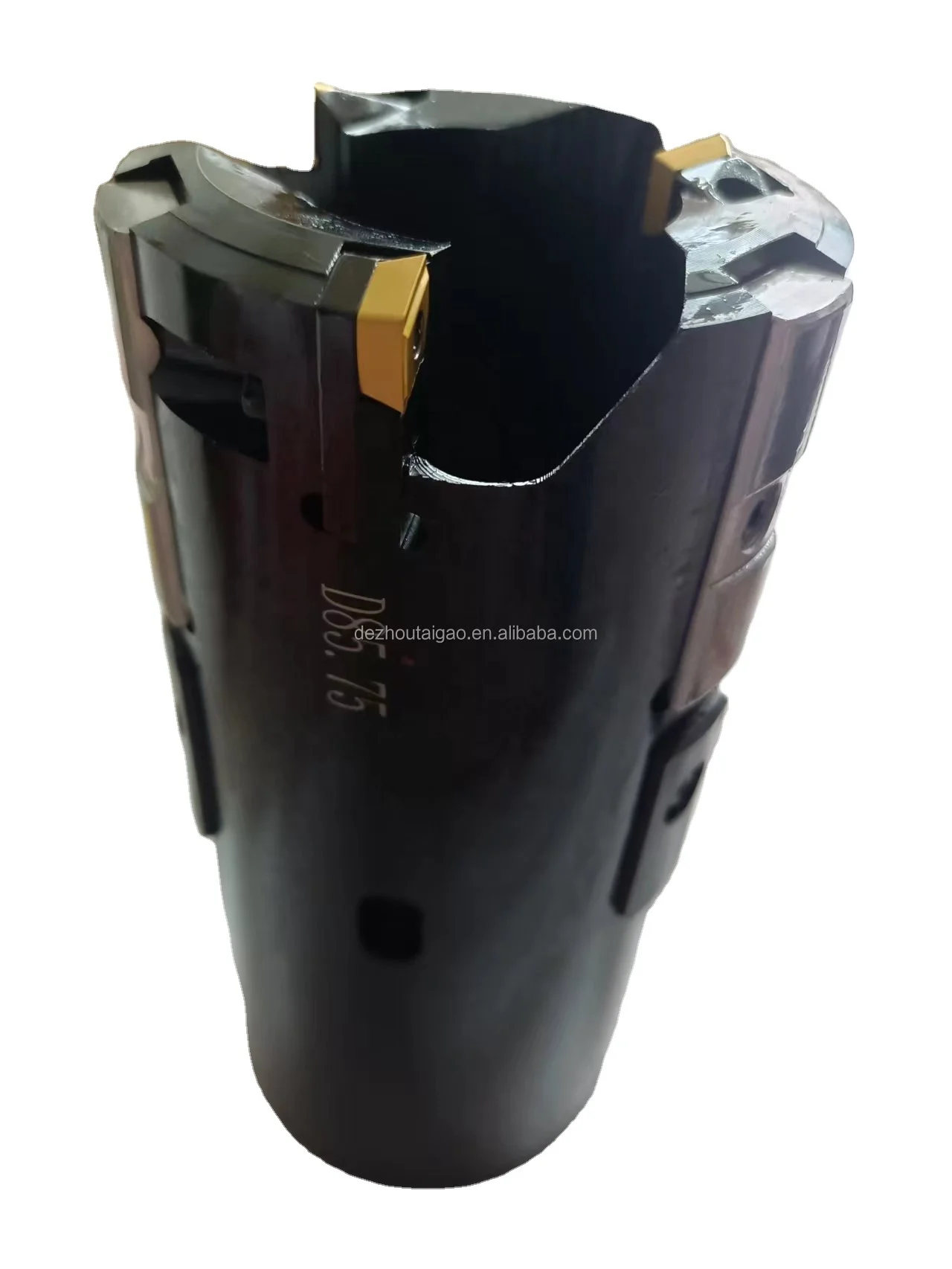 Custom indexable BTA drill head for deep hole drilling machine