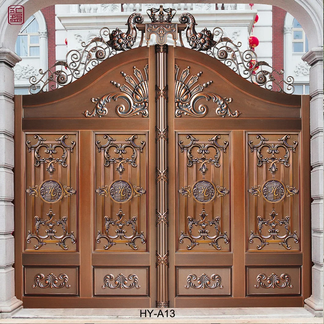 Luxury type copper fence gate / main gate colour