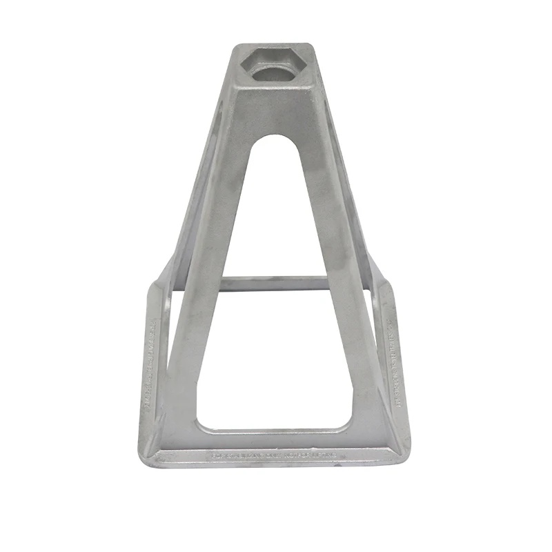Aluminum Die Casting Jack Stand ADC12  used for elevating the camper trailer with 4pcs shot blasting car Lifting Jack