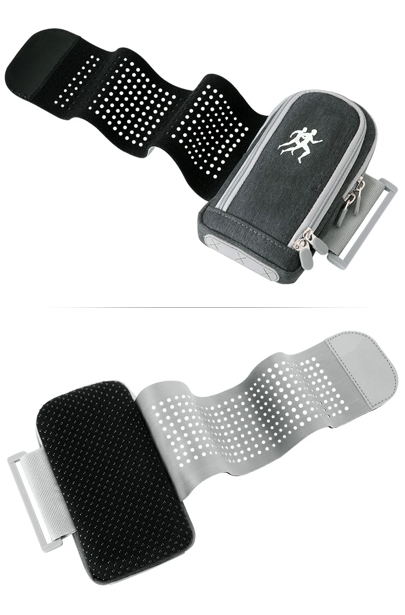 custom Sweatproof sports running arm Wrist bags exercise gym Armband phone holder pouch