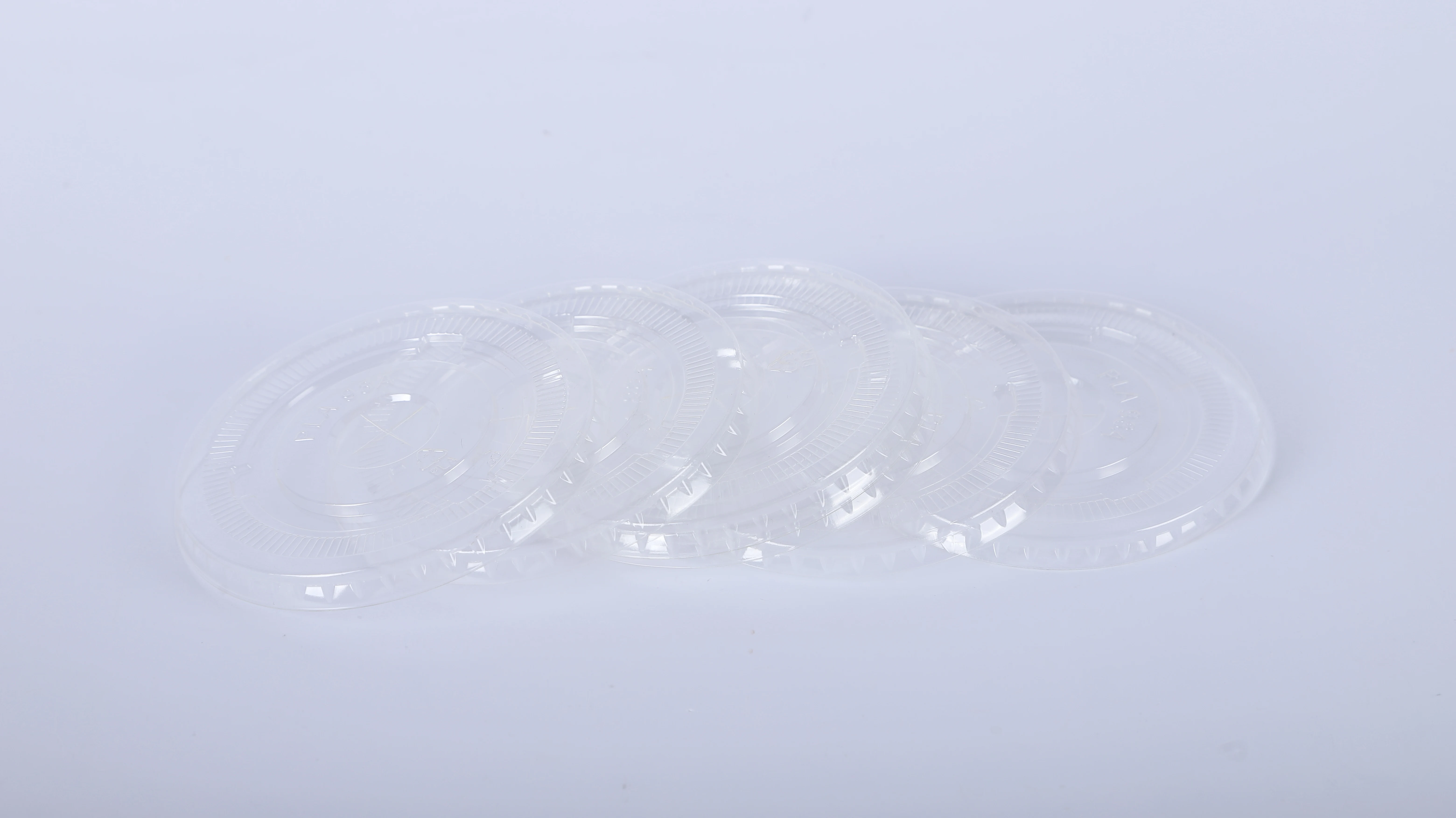 
Strongand durable 98 flat cover white plastic cover with disposable lid plastic degradable 