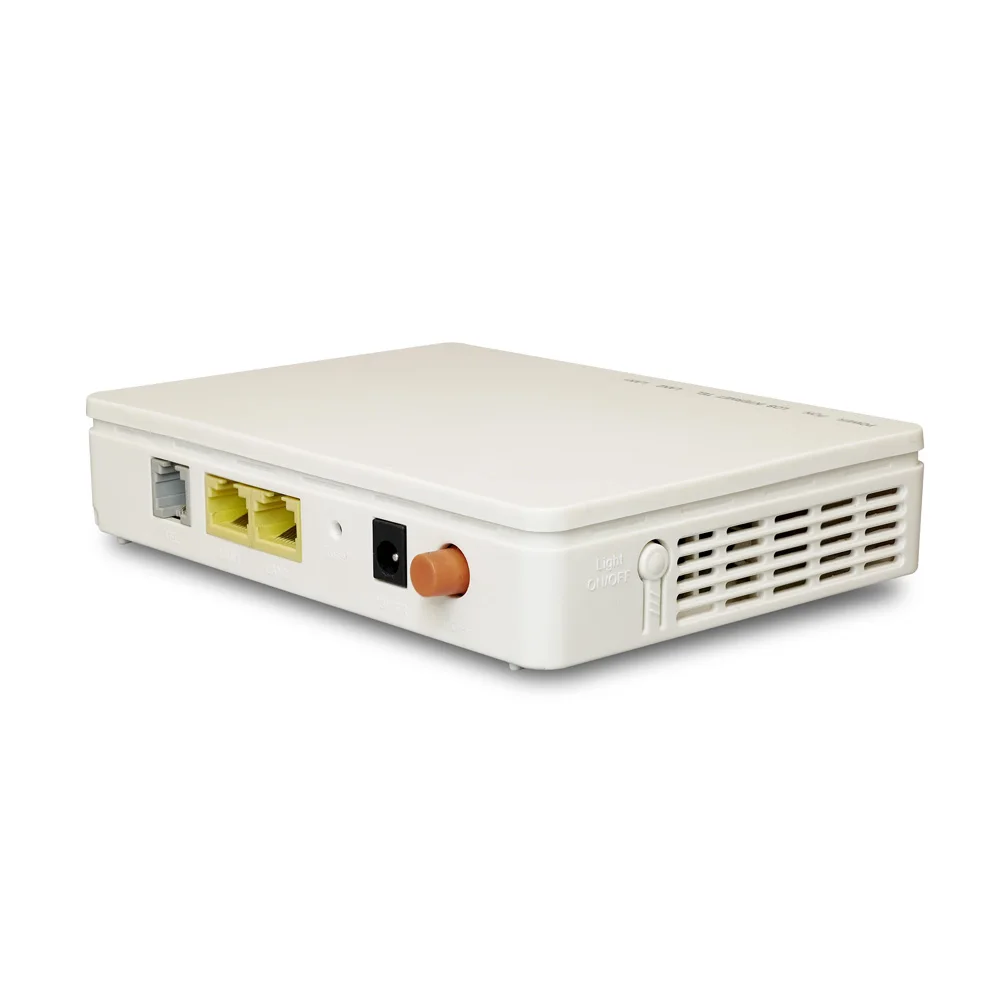 Большой инвентарь используется маршрутизатор ONU 1GE + 1FE 2 порта VoIP GPon EPon двухдиапазонный XPon модем для Pon Positive оптической сети