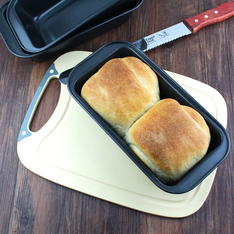 Carbon Steel Rectangular Non Stick Bakeware Bread Plate Baking Dish Long Bread Loaf Pan Toast Pan