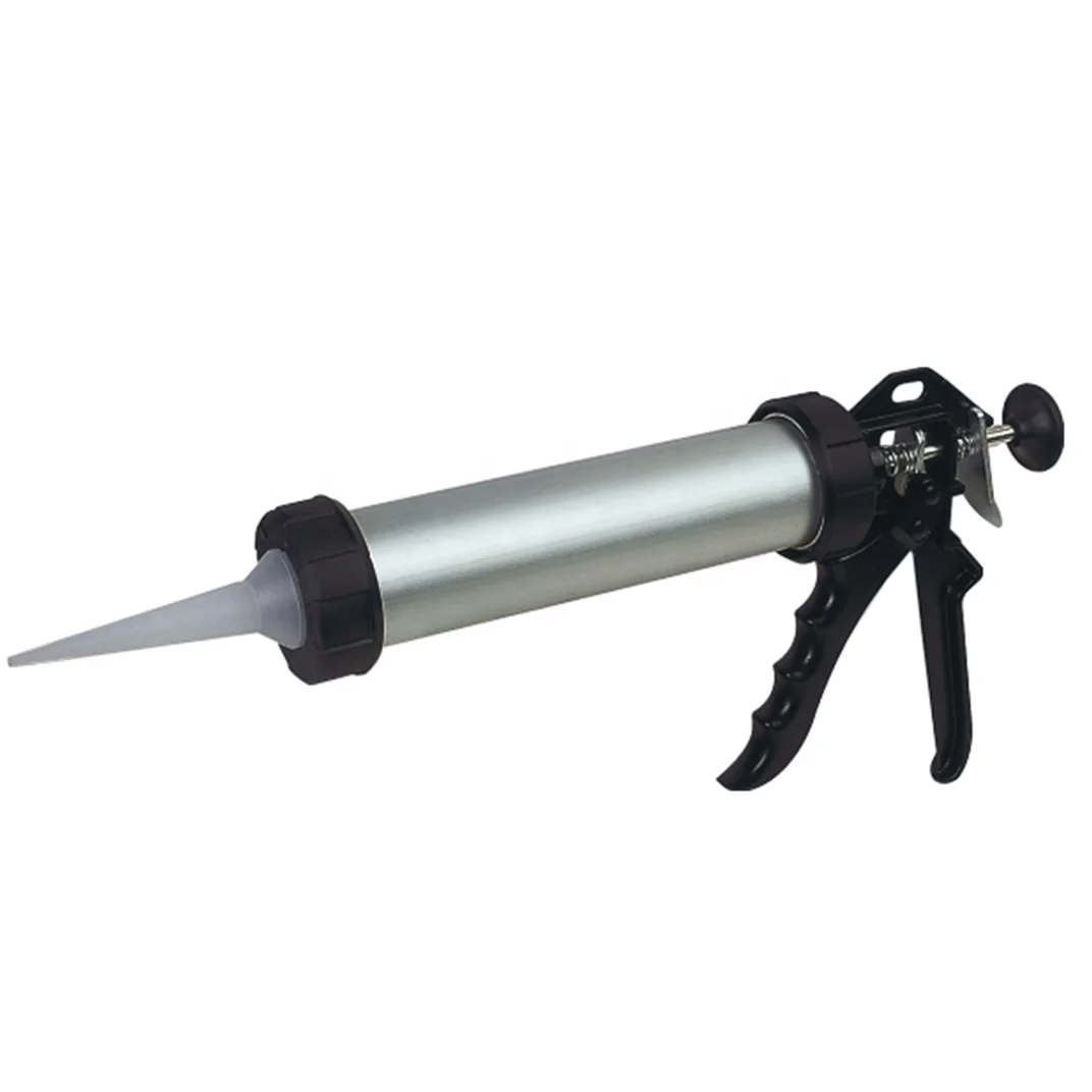 John Tools 8306A 9-дюймовый колбасный/объемный/картриджный Гладкий стержень Круглый стержневой пистолет с алюминиевым стволом