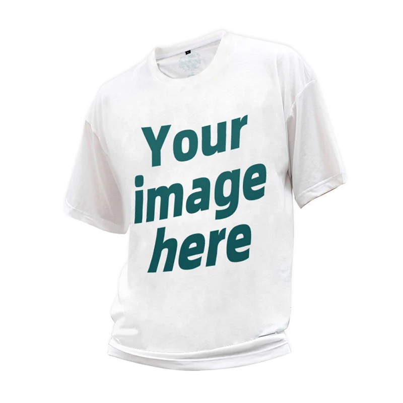 Sublimation anime unisex tshirt Dress Mesh Latest Design Factory Price Unisex Casual oem tshirt custom tshirt print