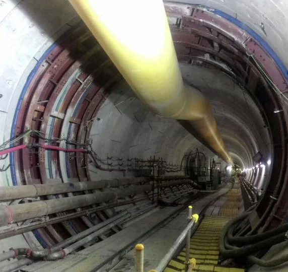 Customized pvc plastic coated flexible fire retardant fabric underground ventilation pipe for mining and tunnel industry