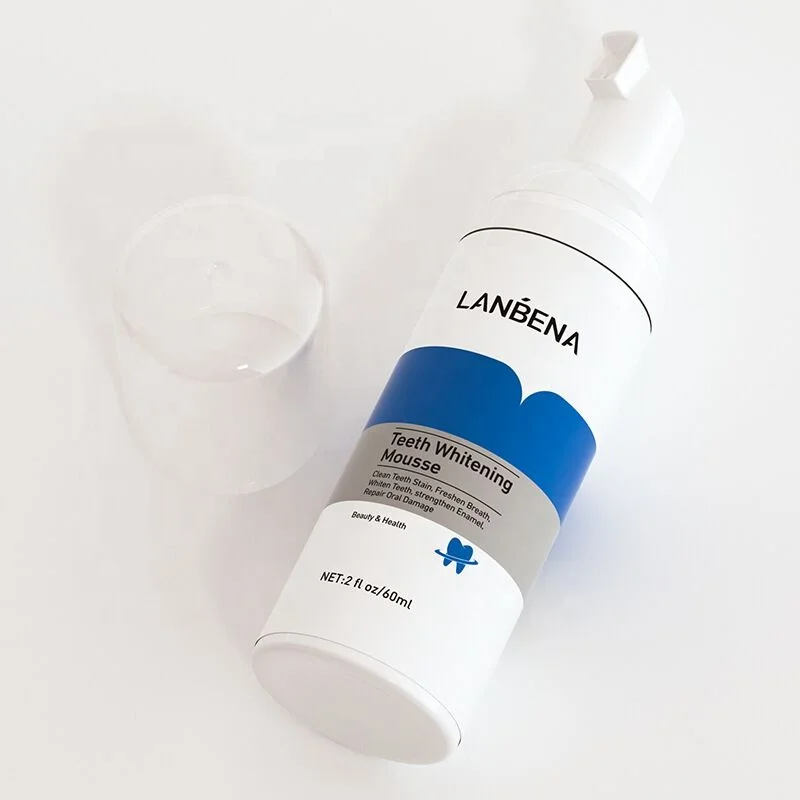LANBENA Whitening Cleaning Bleaching Remove Stain Freshing Breath Repairing Oral Teeth Mousse For Tooth Oral Hygiene Toothpaste