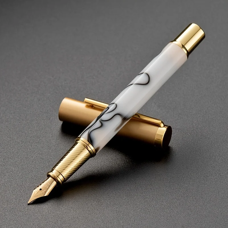 Fast Shipping Mutilcolors Fountain Pen High Quality Business Cooperate Executive Calligraphy Fountain Pen With Fine Nib For Men
