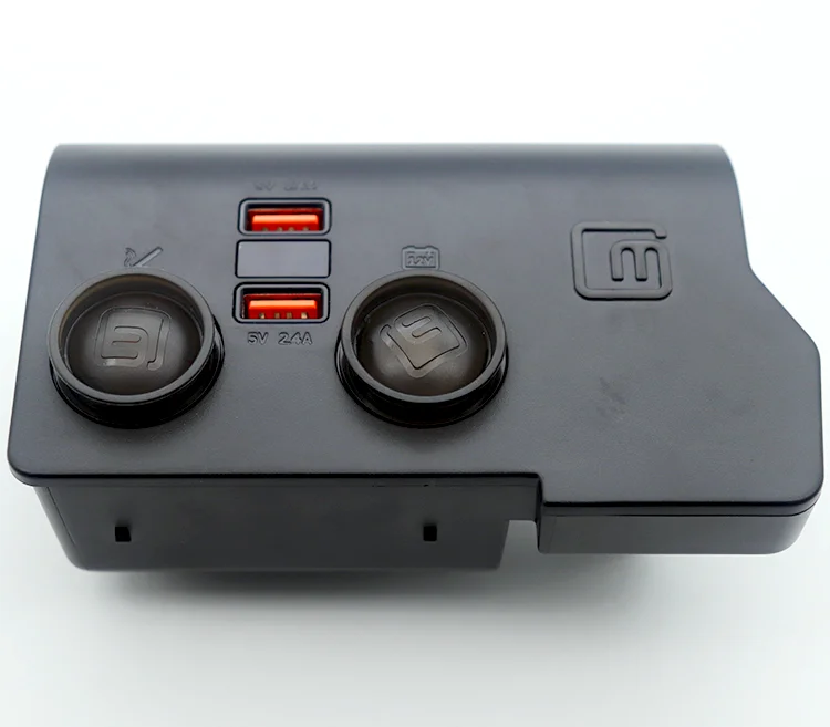 
QC3.0 New Products For 2021 Mini Dual Usb Portable Charger For Electric Car 