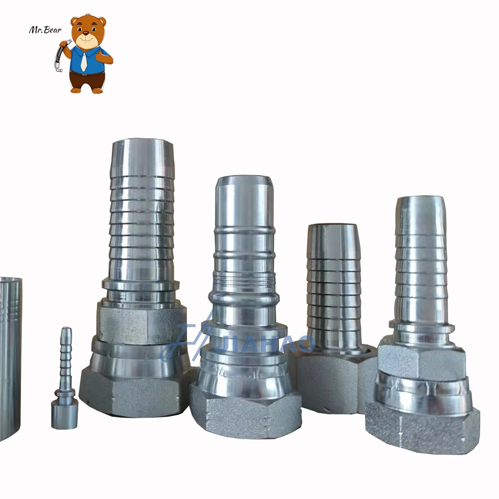 Npt/ Jic/ Sae/ Bsp/ Metric Hydraulic Hose Adapter High Pressure Rubber Hose Assembly Hydraulic Hose And Fitting