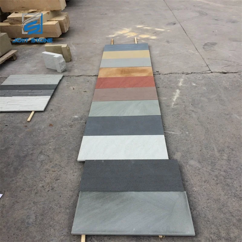 China Factory Wholesale Natural Stone Wall Cladding Sandstone Tile