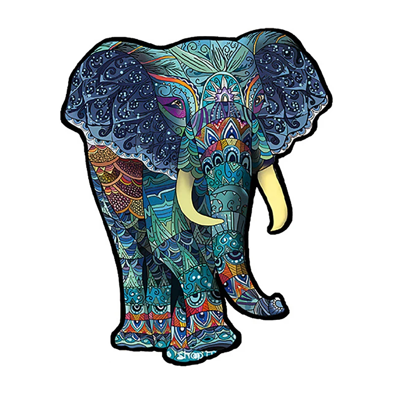 Small size diy 3d wooden puzzle for adult painting 3d wooden puzzle animals tory wooden pattern blocks animals jigsaw puzzle