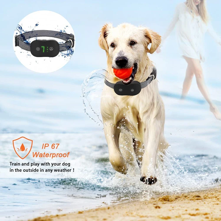 Factory Price Top Seller Stop Barking Dog Collar No Bark Control Collars Innovative Dog Anti Bark Collar
