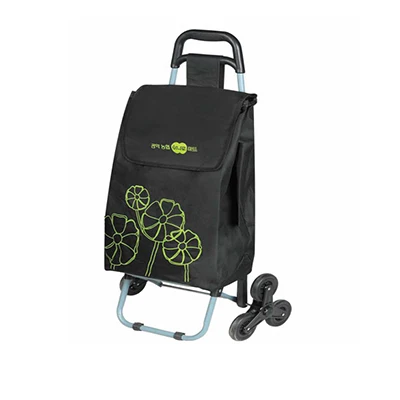 Portable stair climber shopping trolley bag with kids seat and 6 wheels on internet foldable shopping trolley
