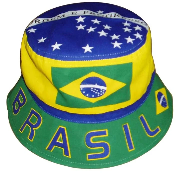 Дешевая рекламная Панама с принтом флага страны, оптовая продажа, OEM Панама из полиэстера, хлопковая шляпа Боб