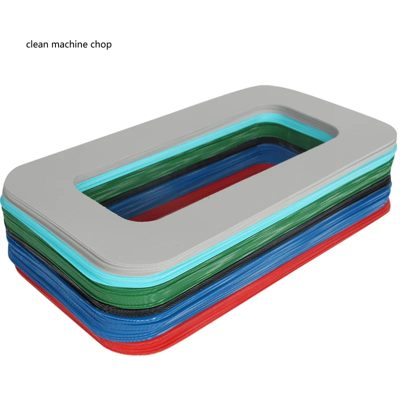 27.5*14.7cm PVC material square sheet frame band fin base protection sup paddle board surfing water surfboard fins sup accessory