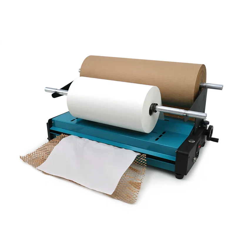 Honeycomb Paper Wrap Automatic Dispenser Electric Automatic Honeycomb Paper Wrap Cushioning