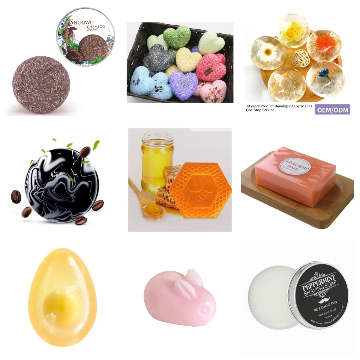 Factory OEM Portable black soap for hair and dandruff care round soap hair shampoo soap and conditioner