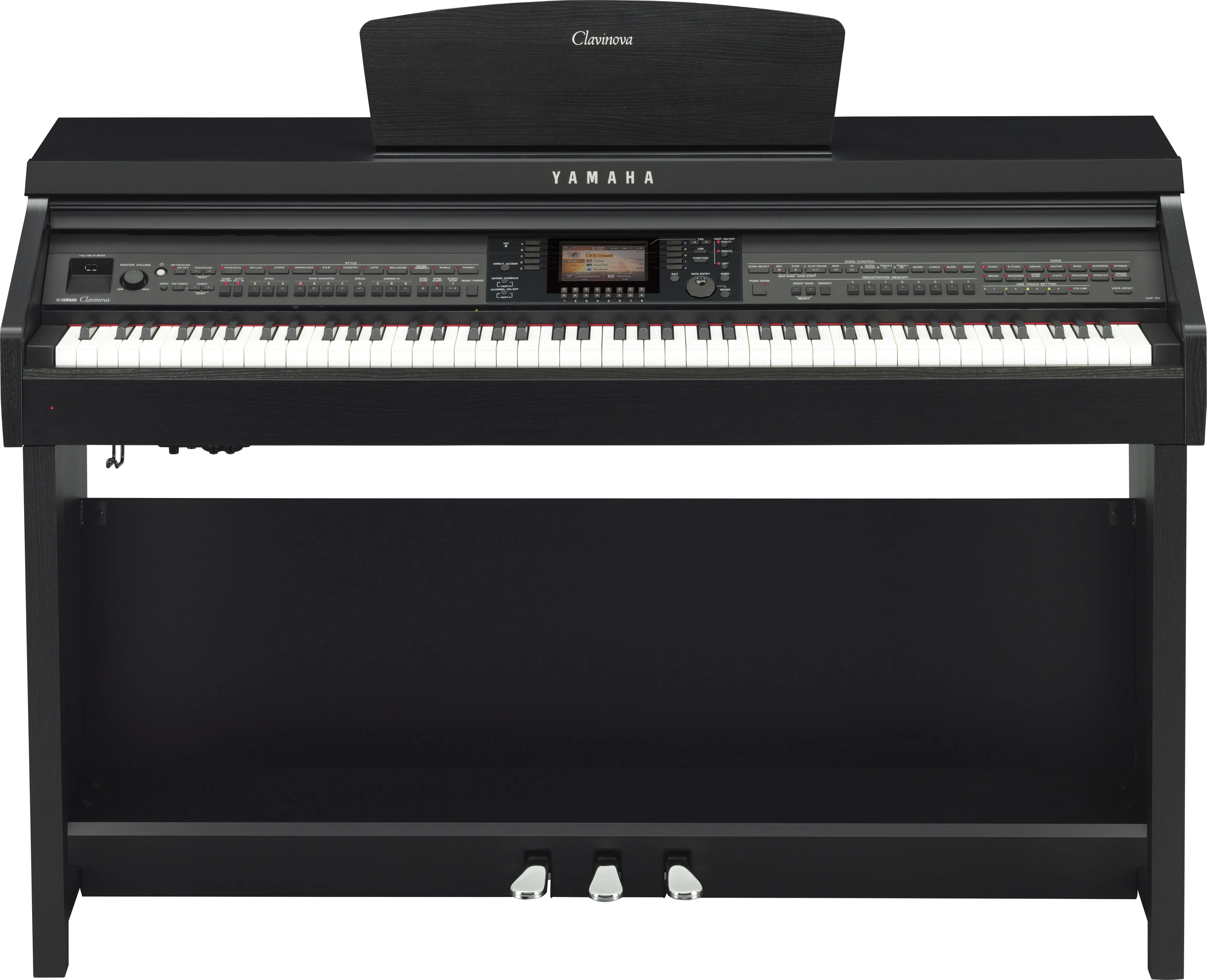 Yamahas Clavinova CLP701 88 Keys Digital Piano - High-end Home and Professional Performance Digital Piano