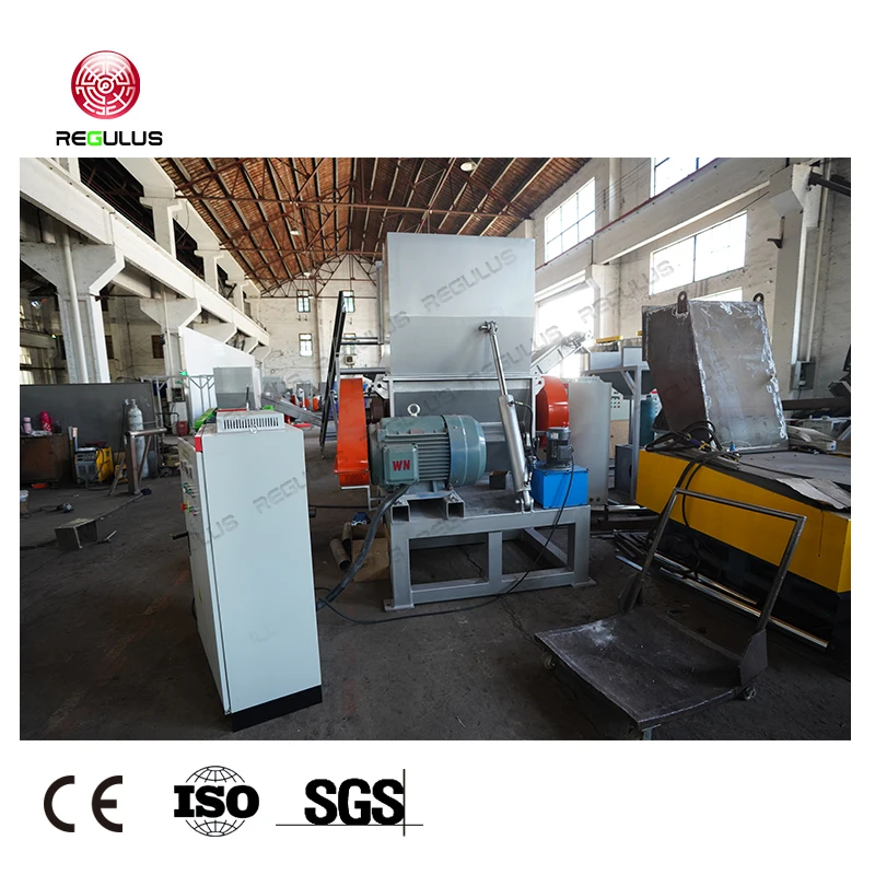 Carpets Plastics Bottles Granulator Machine Ton Bags Crusher Crushing Equipment Paperboard Crushing Granulator