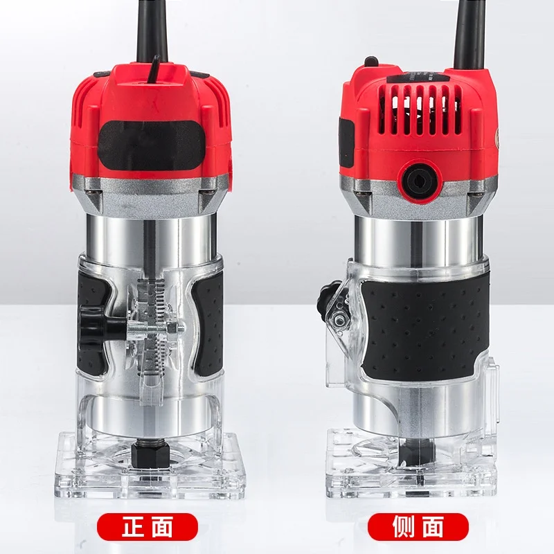 30000rpm Transparent Base Edge Guide Wood Laminate Electric Trimmer tool Woodworking Electric Trim Router