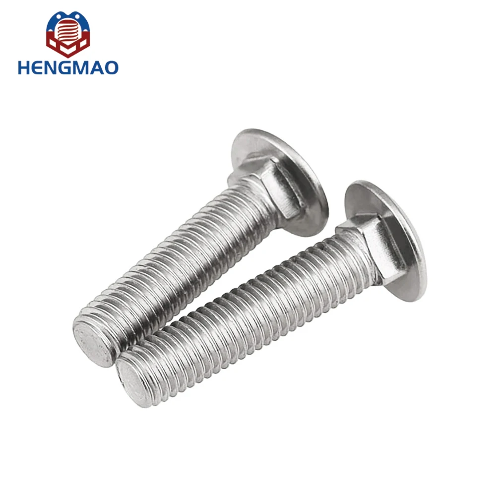 High Quality AISI304 AISI316 DIN603 Mushroom Head Carriage Bolt