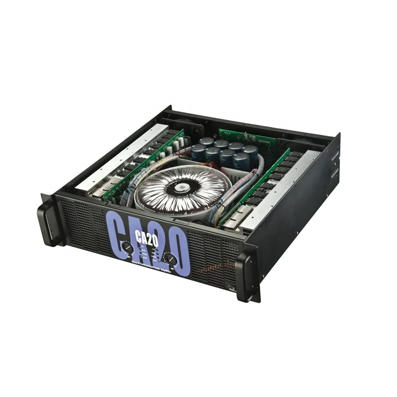 MORIN CA-4 1000Wx2 2-канальное профессиональное аудио оборудование 3U 132 мм толщина линейный набор усилитель мощности
