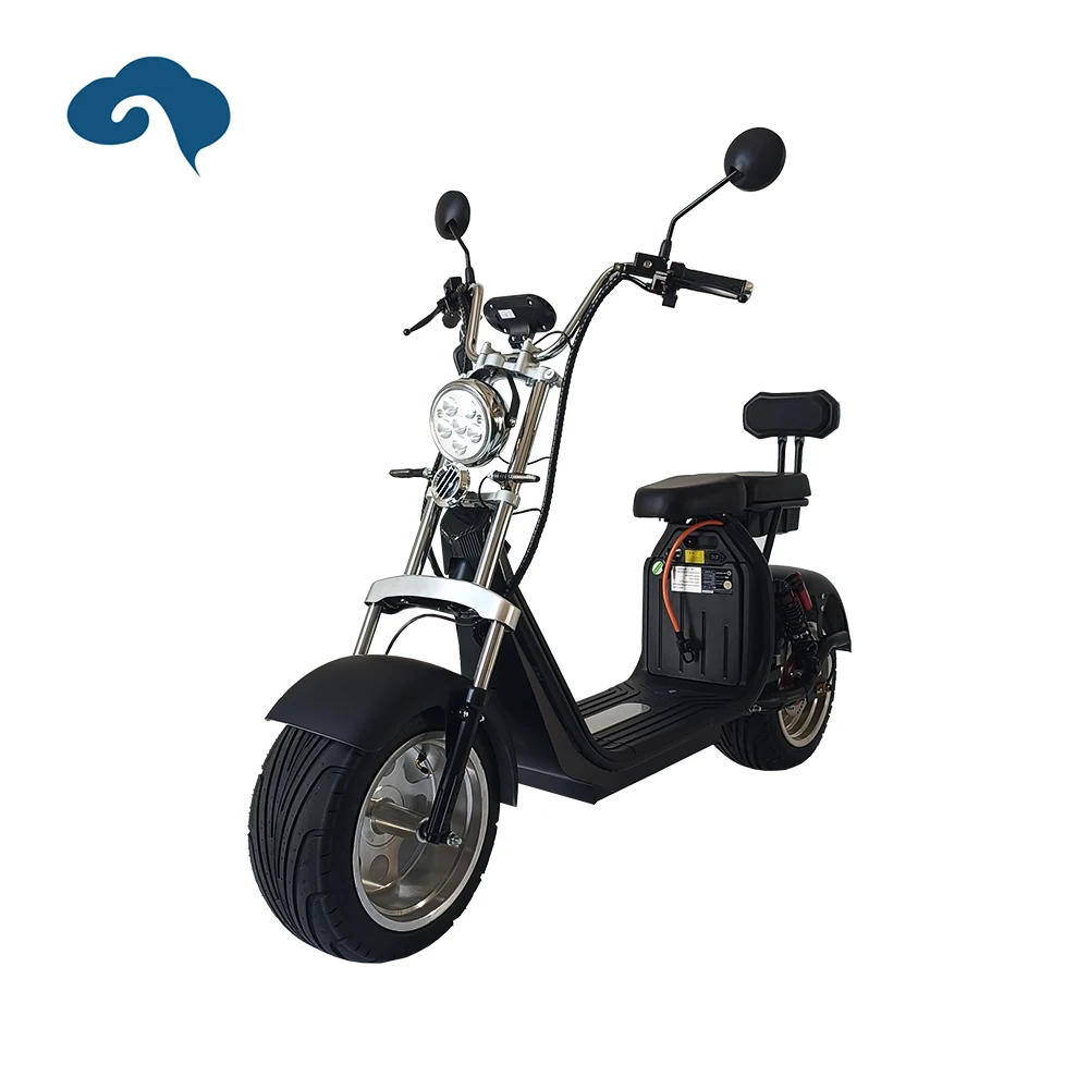 New Style Fat Tire Electric Scooter Citycoco 2000W 20AH E Chopper With Two Batteries For Adults