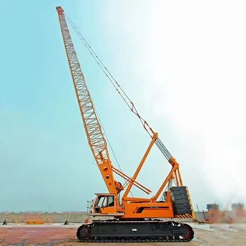 Official Lifting Construction Machinery 180t Mobile Hydraulic Engine Crawler Crane Xgc180