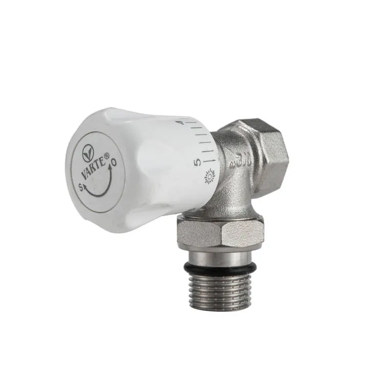 DN15-DN25 Manual Home trv  Safe Angled Valve Radiator Valve in HAVC Systems & Parts for Temperature Control Floor H