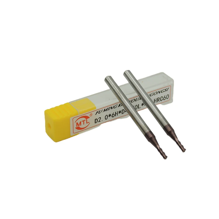 
Hot-selling milling cutter 4-edge end mills Slot mills Solid carbide CNC slot drilling and milling cutter 