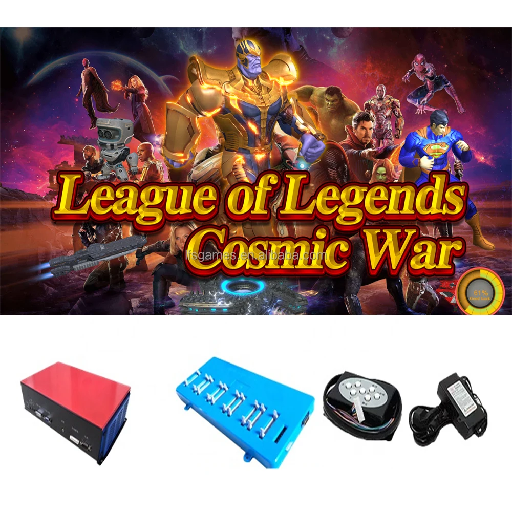 League of Legends Cosmic War Fish Hunter Game Kit Fish Table/fish game board For Sale