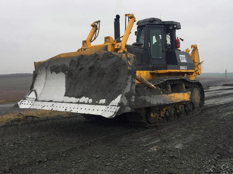 Сверхмощный бульдозер транспорт lowboy трейлер 20Ton Рок Гусеничный SD20-B5 FL бульдозеры