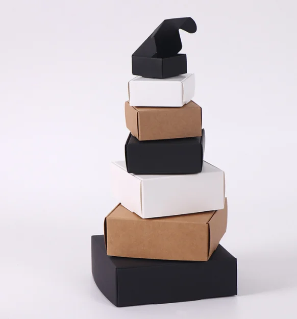 Wholesale Custom Corrugated Carton Mailer Box Packaging E-Flute  Paper Gift Shipping Rigid Boxes for Utility Usage