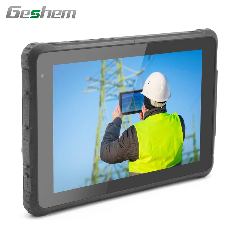 Smart Waterproof Ce Rohs Certificated 10 Inch Win10 Rugged Tablet 1000Nits