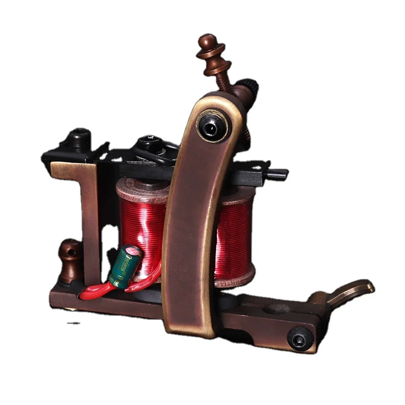 New Design Coil Tattoo Machine Magnet Wire CNC Frame Professional Tattoo Machine Coil