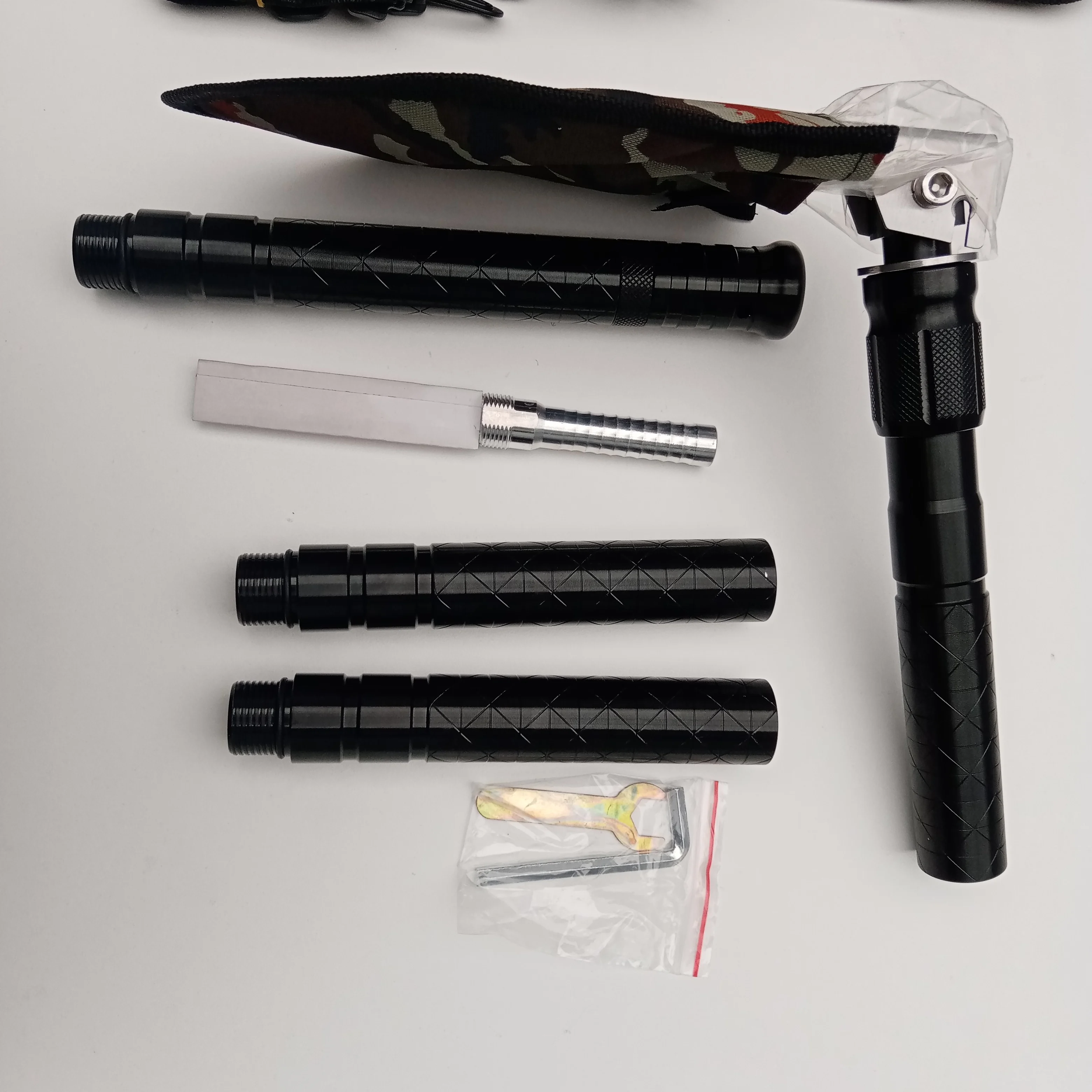 Camping Portable Folding Shovel Manganese steel Steel Multi-function Outdoor Multi-purpose Garden Tools Security Digging Tools