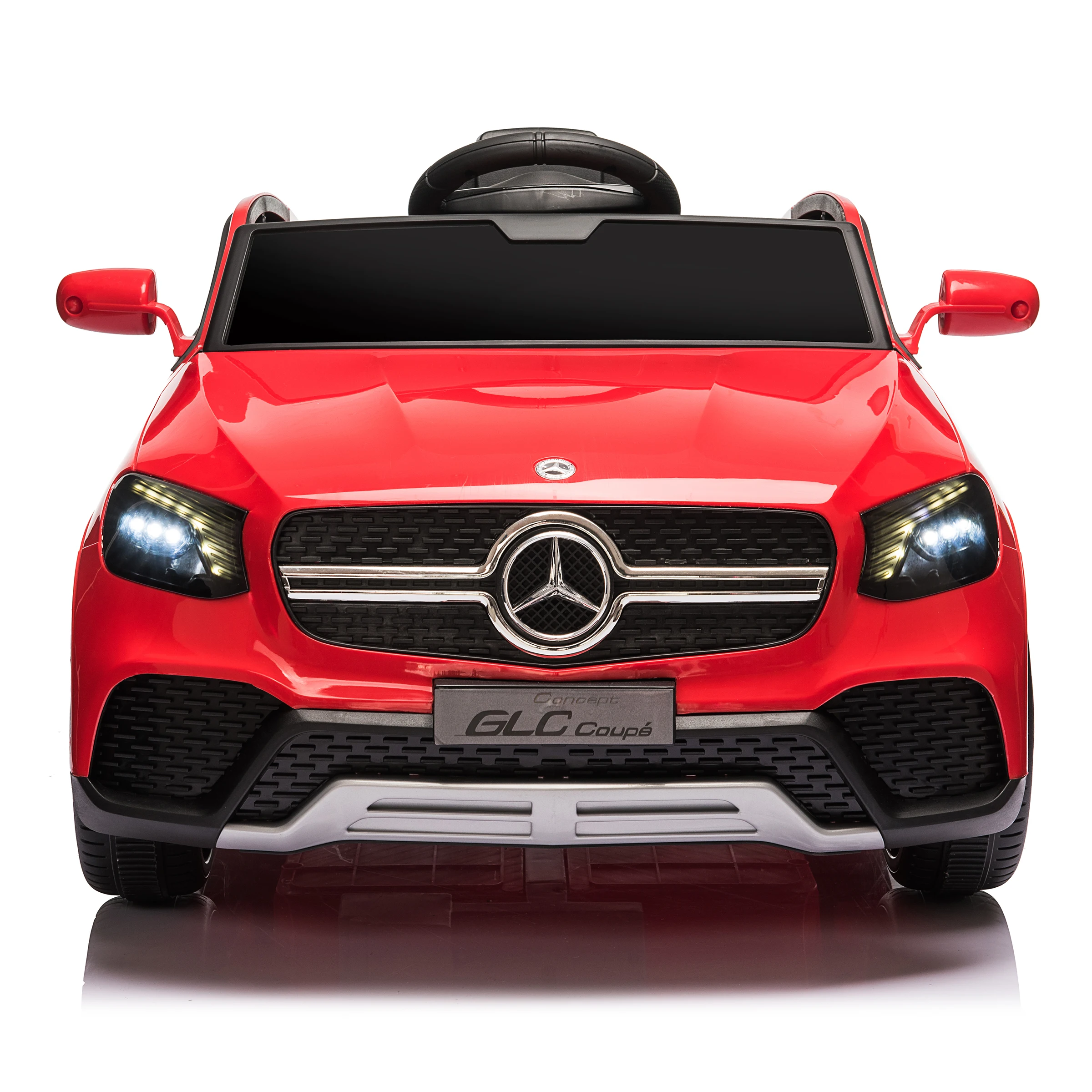 Licensed Mercedes Benz GLC Girls Electric Car Pink Ride On Car Toys With Remote Controller Toy Car White Black Red