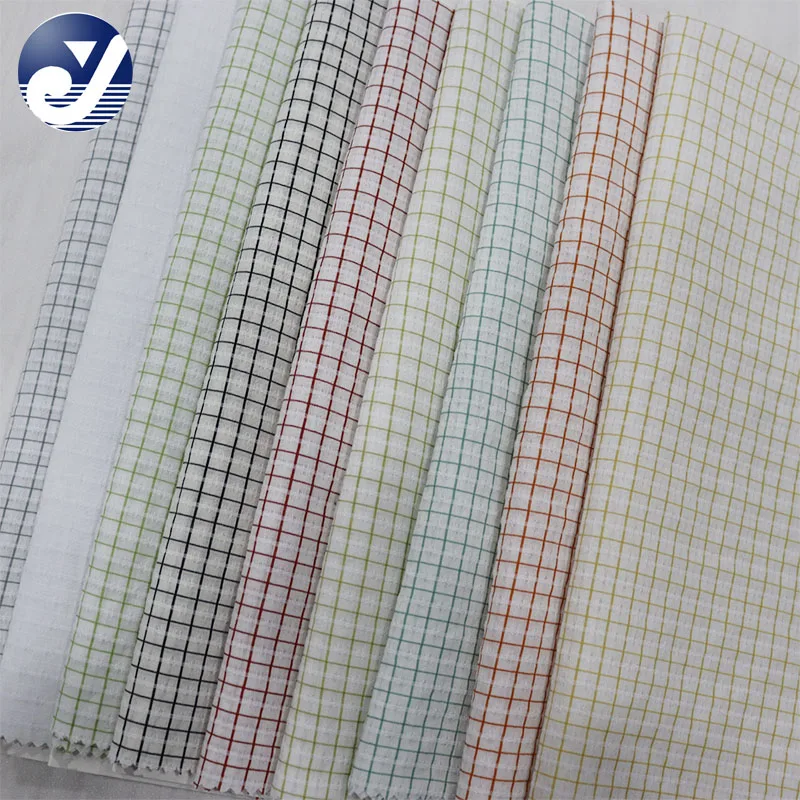 Little Fresh Dress Spring And Summer School Uniform Fabric For Tr Yarn Dyed Plaid