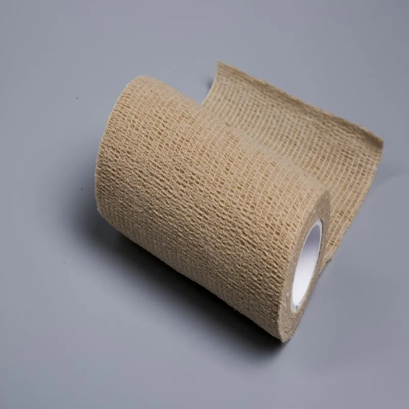 Horse bandage Cohesive Bandages non woven elastic self adhesive bandage latex or free latex