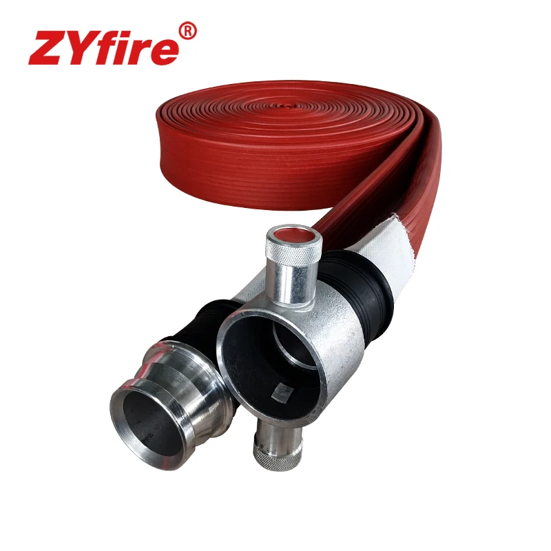 Пожарный шланг ZYfire высокопрочный гибкий жирный с перечисленным BS6391