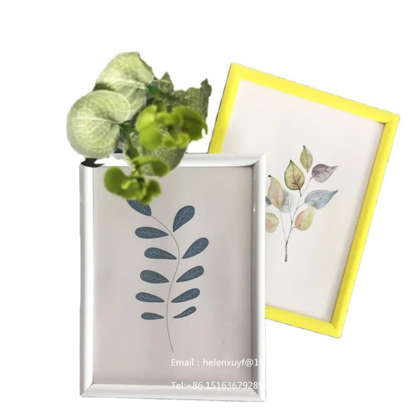 A4 Paper Size Hanging certificate Picture Frame Black A3 Custom Size PS Photo Frames Plastic Photo Frame